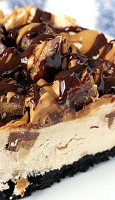 Ultimate No-Bake Reese’s Peanut Butter Cup Cheesecake