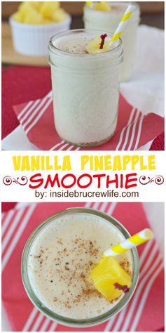 Vanilla Pineapple Smoothie