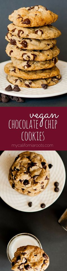 Vegan Chocolate Chip Cookies