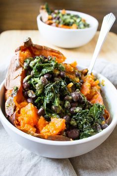 Vegan Loaded Sweet Potato