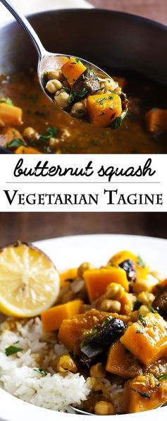 Vegetarian Butternut Squash Tagine