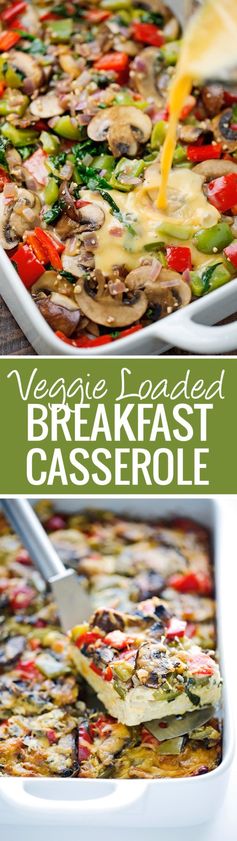 Veggie-Loaded Breakfast Casserole