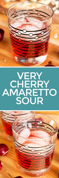 Very Cherry Amaretto Sour