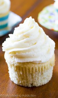 Very Vanilla Cupcakes