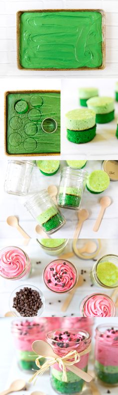 Watermelon Cake in Mason Jars: Perfect Summer Dessert