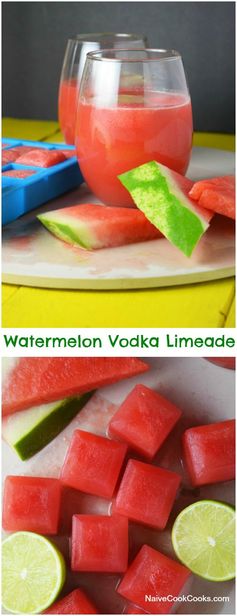 Watermelon Vodka Limeade