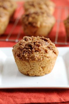 Whole Wheat Apple Honey Muffins