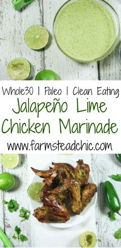 Whole30 Jalapeño Lime Chicken Marinade