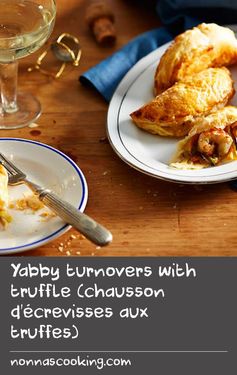 Yabby turnovers with truffle (chausson d'écrevisses aux truffes