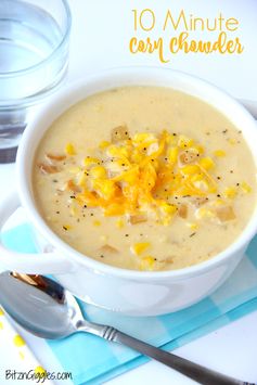 10 Minute Corn Chowder