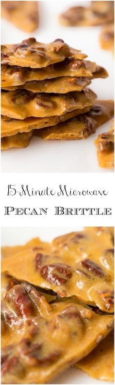 15-Minute Microwave Pecan Brittle