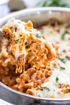 15 Minute One Pot Lasagna