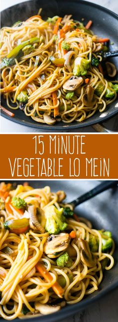 15 Minute Vegetable Lo Mein