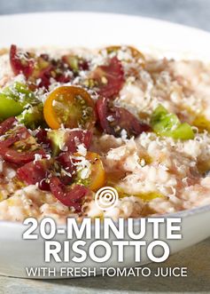 20-Minute Fresh Tomato Risotto