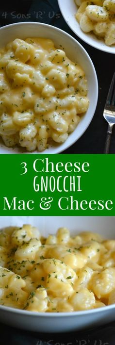 3 Cheese Gnocchi Mac & Cheese