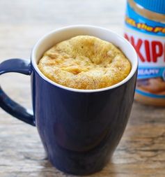 3 Ingredient Flourless Peanut Butter Mug Cake