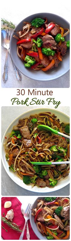 30 Minute Pork Stir Fry