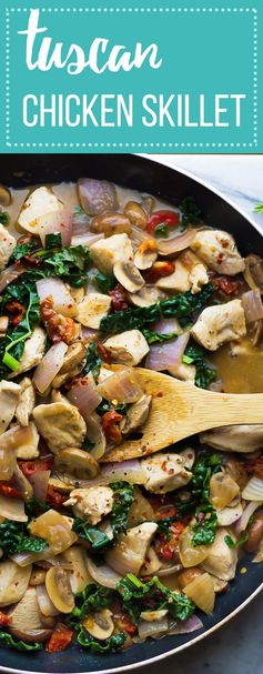 30 Minute Tuscan Chicken Skillet