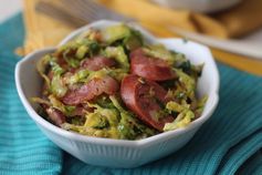 5 Ingredient Bacon Brussels Sprouts Slaw