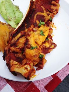 (5 Ingredient Simple Beef Enchiladas