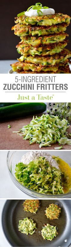 5-Ingredient Zucchini Fritters