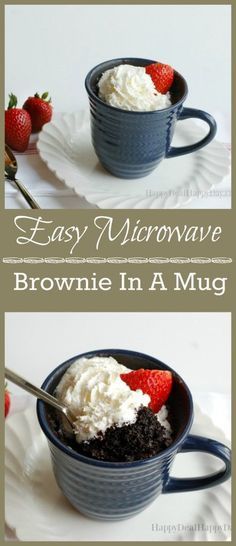 90 Microwave Brownie in a Mug