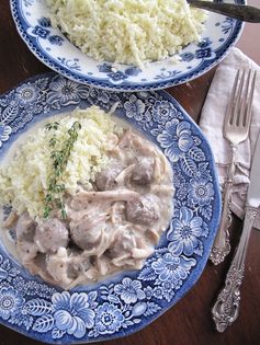 AIP / Chicken and Meatballs Blanquette - French Paleo