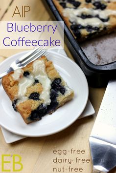 AIP Lemon Blueberry Coffeecake (egg-free, dairy-free, nut-free