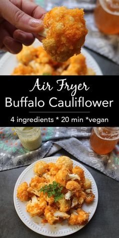 Air Fryer Buffalo Cauliflower