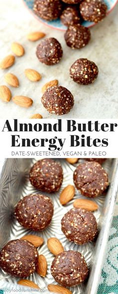 Almond Butter Energy Bites