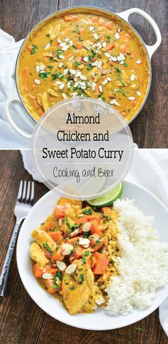 Almond Chicken and Sweet Potato Curry