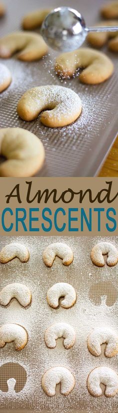 Almond Crescents