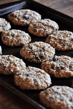 Almond Meal Cookies with Chocolate Chips and Coconut