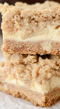 Apple Cheesecake Bars