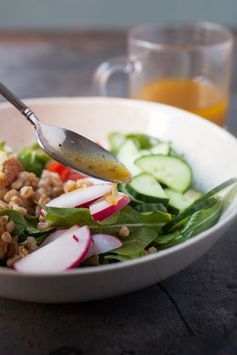 Apple Cider Farro Chicken Bowls