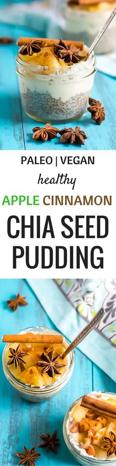 Apple Cinnamon Chia Pudding