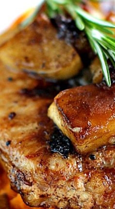 Apple Cinnamon Pork Chops