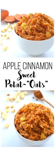 Apple Cinnamon Sweet Potat-“oats”