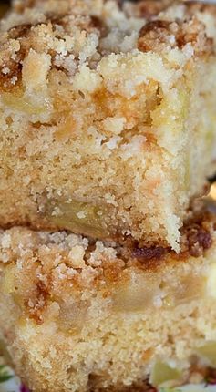 Apple Coffee Cake w/ Streusel Topping