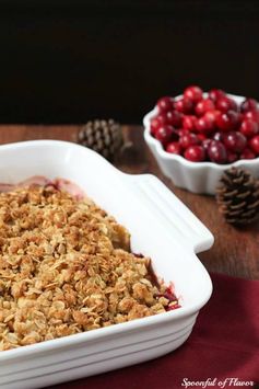 Apple, Pear and Cranberry Crisp