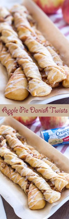 Apple Pie Danish Twists