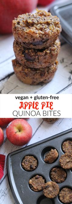 Apple Pie Quinoa Bites