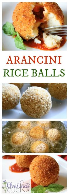 Arancini di Riso: Sicilian Rice Balls