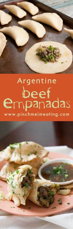 Argentine Beef Empanadas