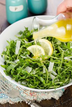 Arugula Salad with Lemon Vinaigrette