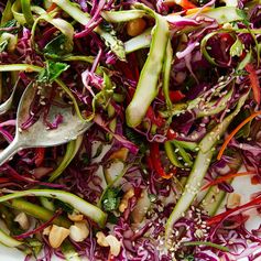 Asian Asparagus Slaw