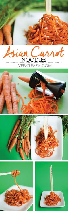 Asian Carrot Noodles