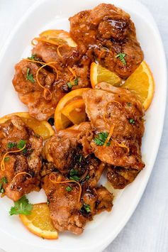 Asian Glazed Orange Chicken