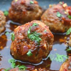 Asian Pork Meatballs