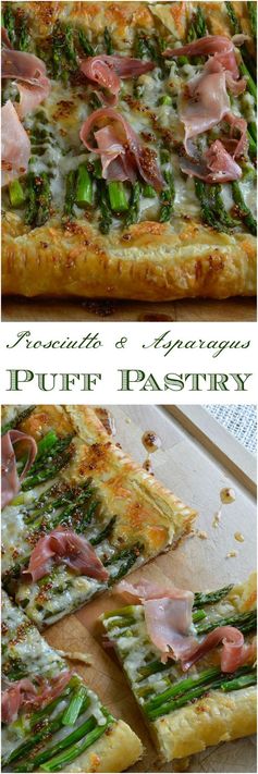 Asparagus and Prosciutto Puff Pastry